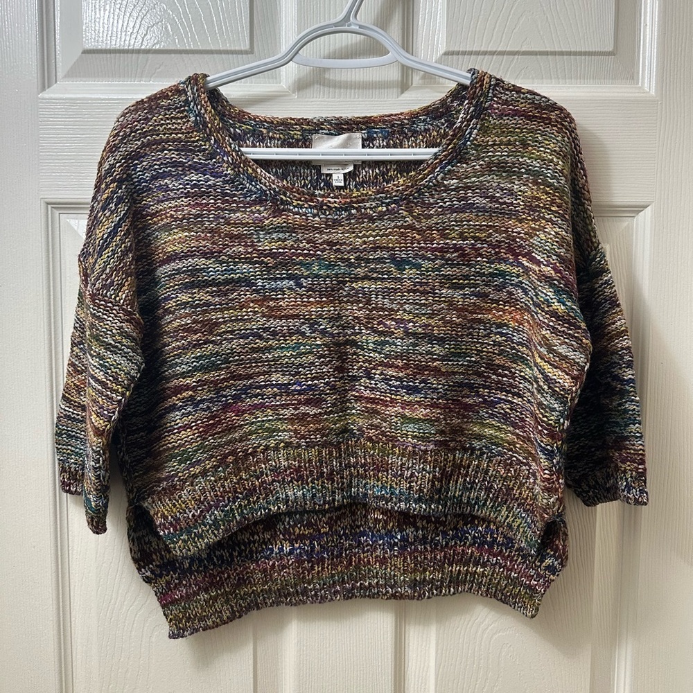 Aritzia Wilfred “Le Fou” Cropped Sweater